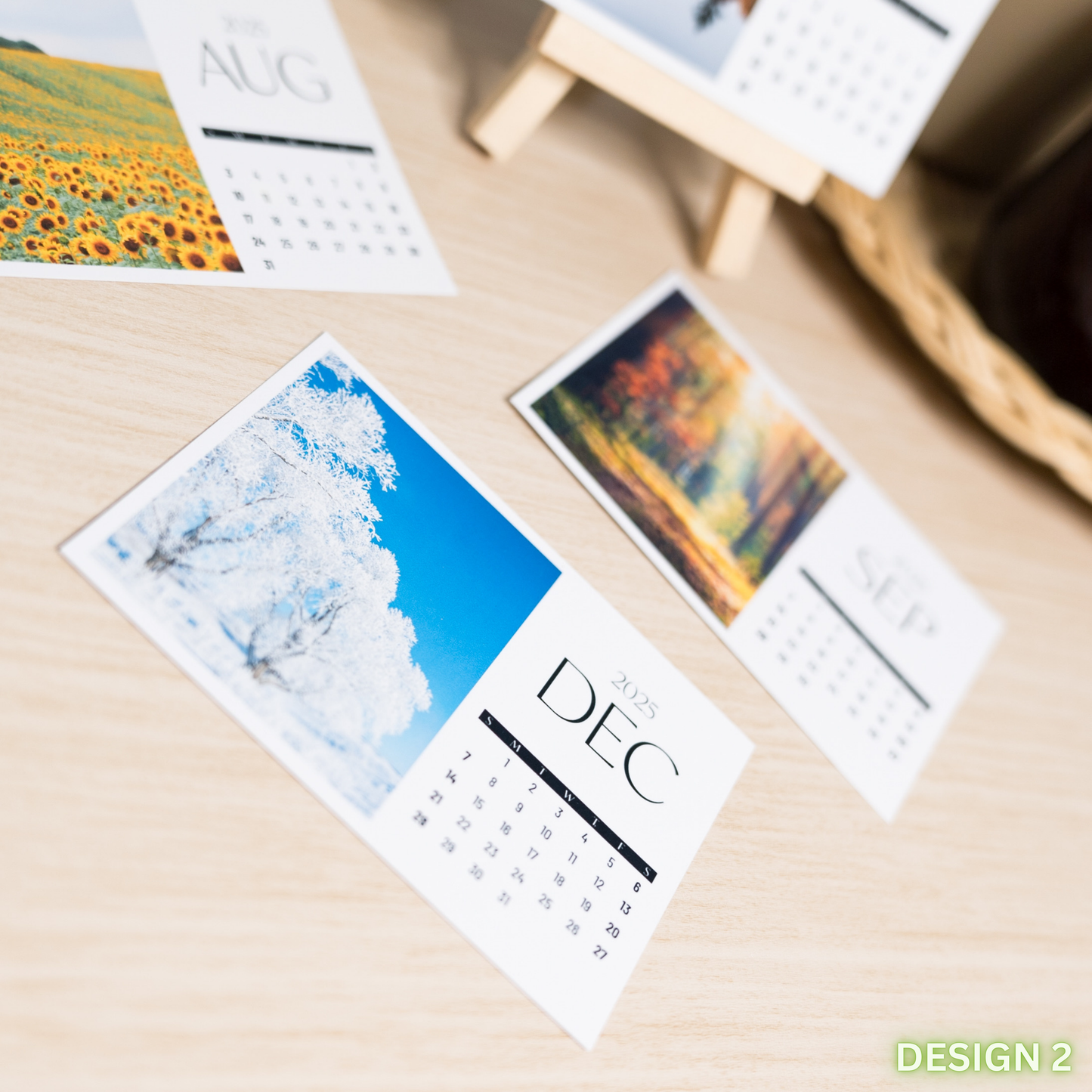 WIDE CARD CALENDAR