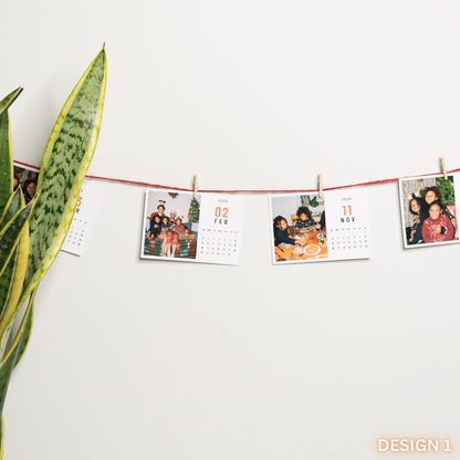 WIDE CARD CALENDAR