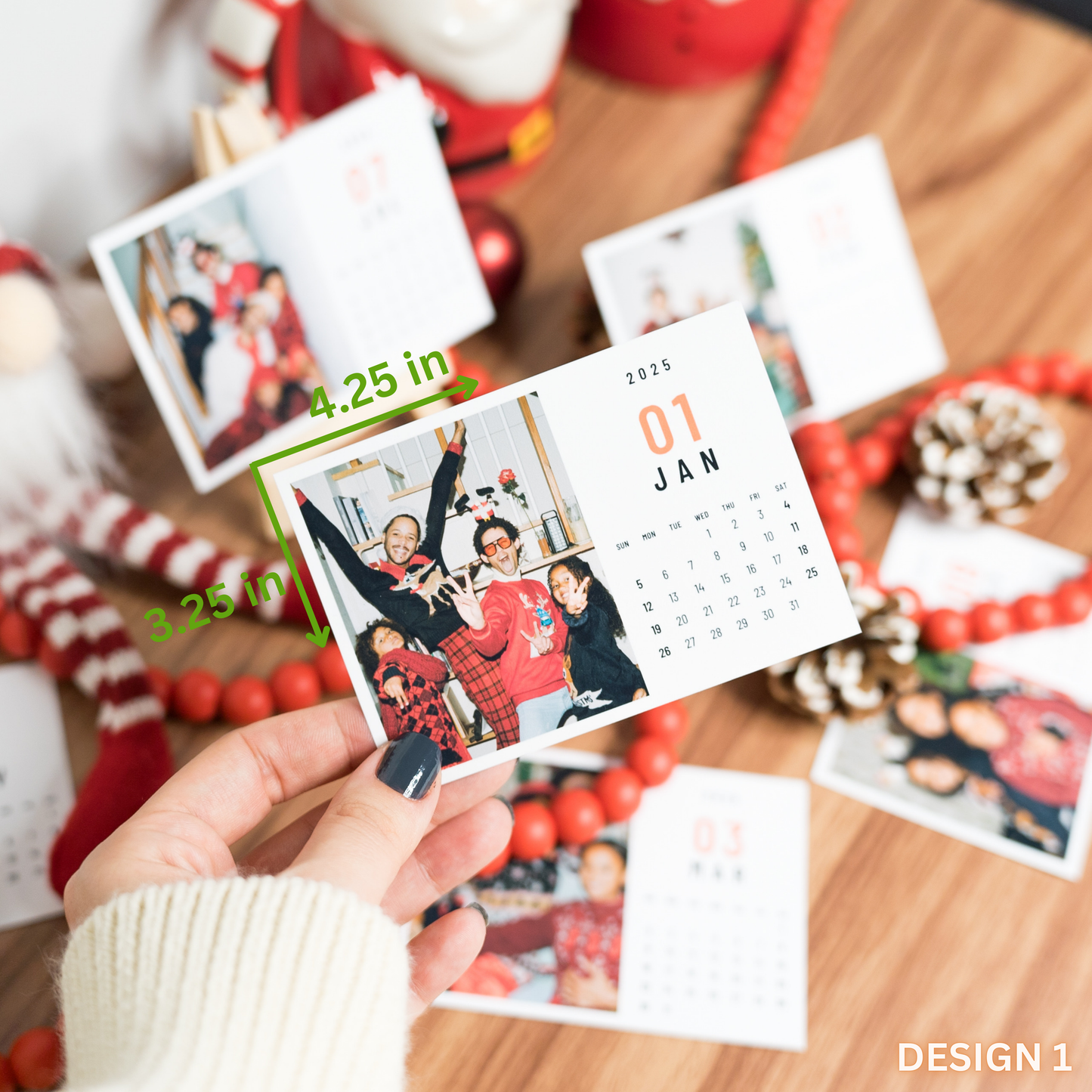 WIDE CARD CALENDAR