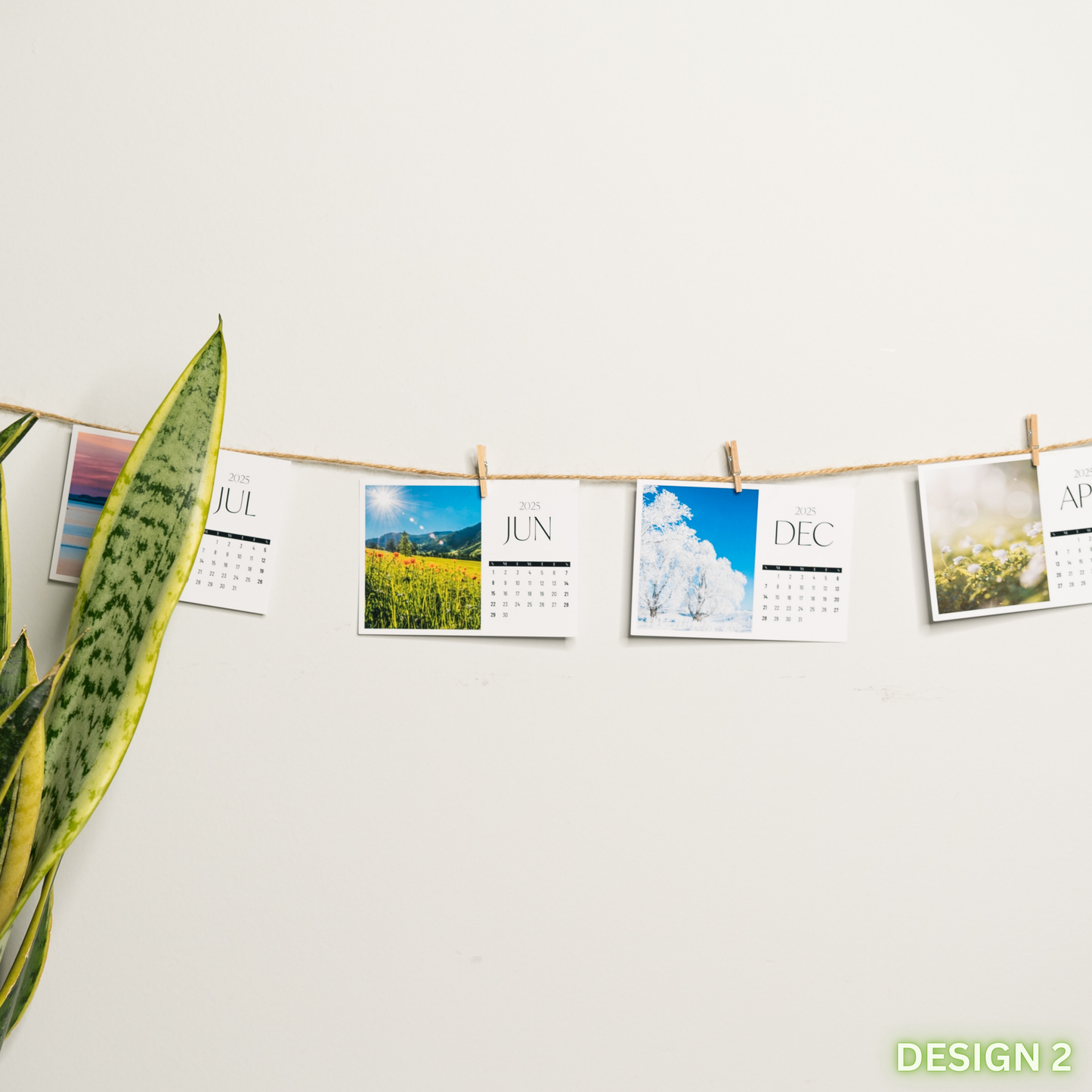 WIDE CARD CALENDAR