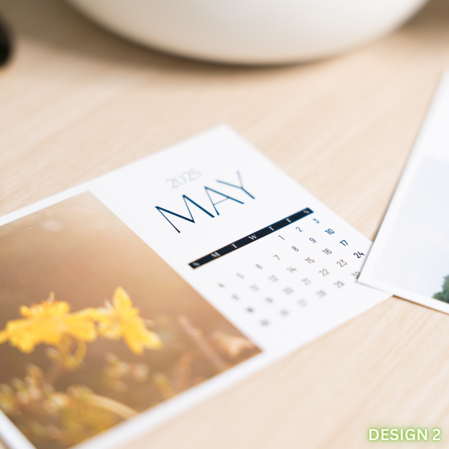 WIDE CARD CALENDAR