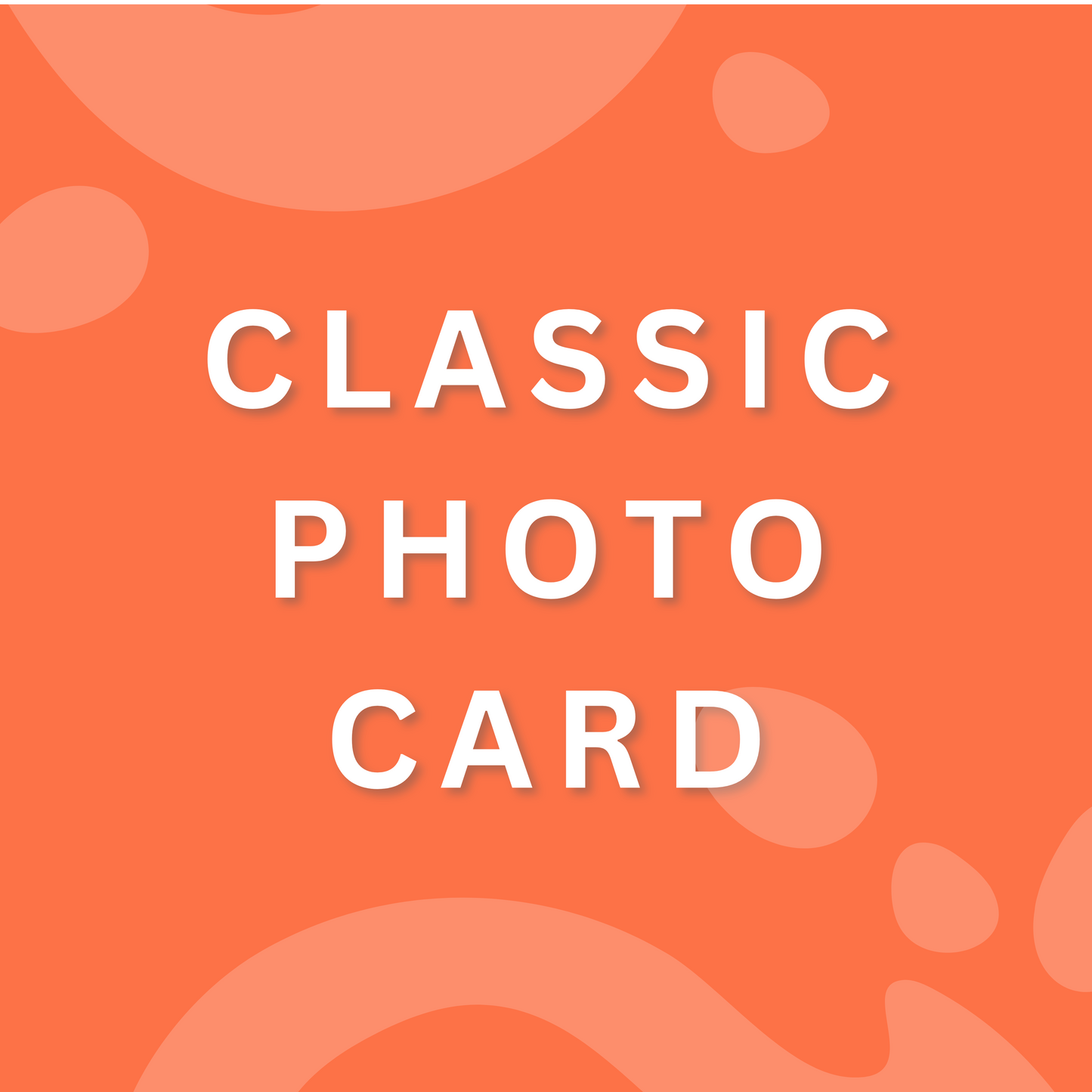 CLASSIC PHOTO CARD