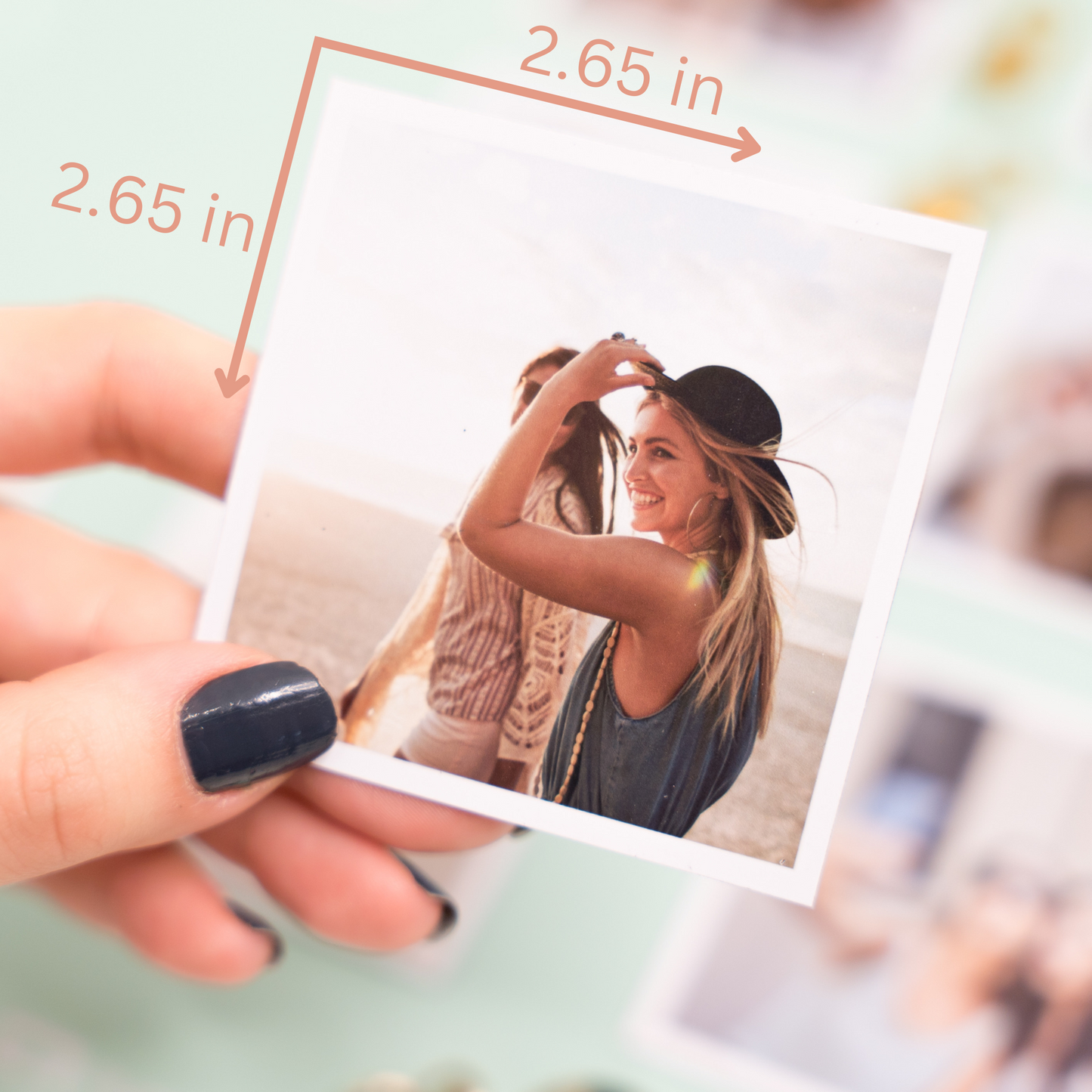 SQUARE PHOTO MAGNET